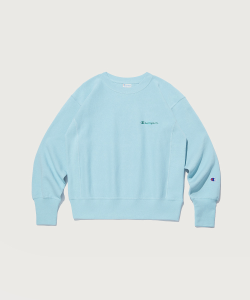 Женский свитшот Reverse Weave French Terry Light Blue