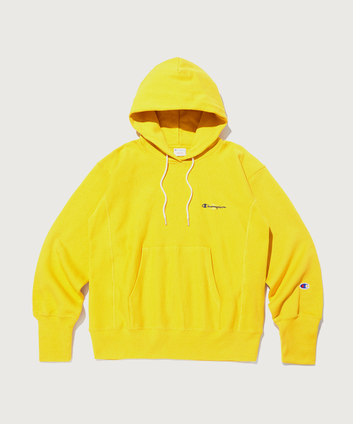 Женское худи Reverse Weave French Terry, Normal Yellow