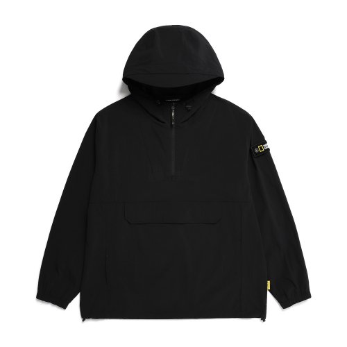 N232UFT940 아델리 경량 우븐 스트레치 긴팔 아노락 점퍼 CARBON BLACK