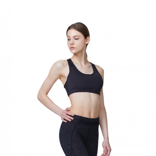 Женский спортивный bra Black Black Mesh