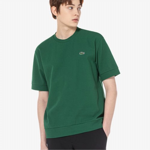 라코스테(Lacoste) 남성 오버핏 밀라노 솔리드 티셔츠 Th442E-53G 132 - 90,300 | 무신사 스토어