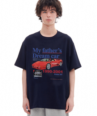 아카이브 볼드(ARCHIVE BOLD) DIABLO SV DREAM CAR T-SHIRTS (NAVY) 상품 이미지