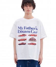 MY FATHER DREAM CAR T-SHRITS (WHITE)