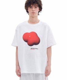 RED MOSS 3D T-SHIRTS (WHITE)