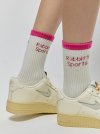 RB Color Block Socks Pink