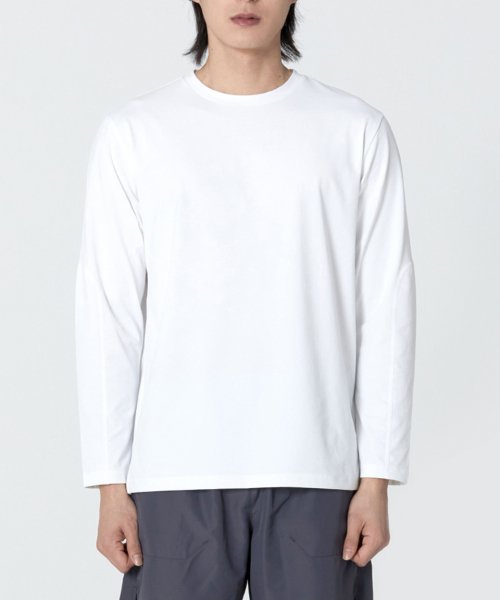 MUSINSA | MUSINSA STANDARD SPORTS Quick Dry Essential Long Sleeve [White]