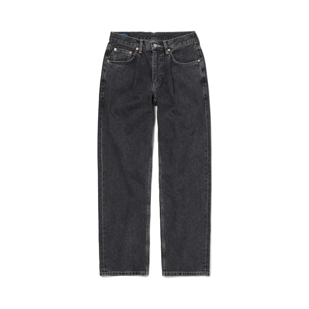 LOT.023 CALIFORNIAN WIDE черный WASHED