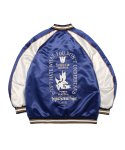 오가프(OGARP) Symbol Satin Sukajan Set up Jacket Blue