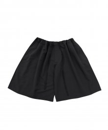 Wide Skirt Pants [BLACK]