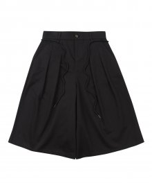 Cotton Bermuda Pants [BLACK]