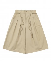 Cotton Bermuda Pants [BEIGE]