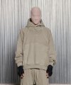 P. DYED STREAMLINE HOODIE [TAUPE]