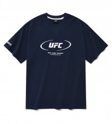 UFC 액티브 빅로고 릴렉스핏 반팔 티셔츠 네이비 U2SSU2306NA