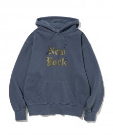 old ny hoodie pigment blue