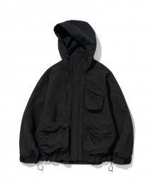 utility hood jacket black