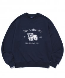 UGLY UNIVERSITY DAN CREWNECK NAVY