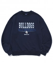 BIG DOGS EMBROIDERY CREWNECK NAVY