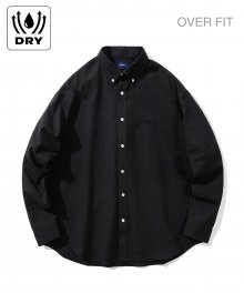 [ONEMILE WEAR] OXFORD SMALL ARCH BIG SHIRT BLACK