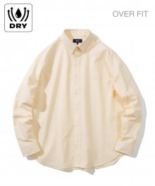 [ONEMILE WEAR] OXFORD SMALL ARCH BIG SHIRT LIGHT YELLOW