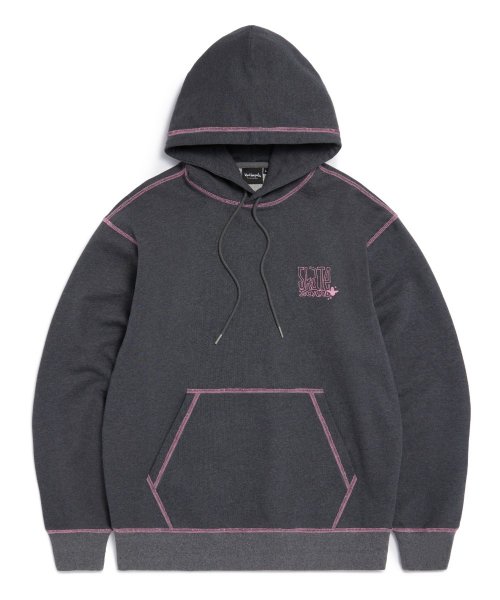마크곤잘레스(MARK GONZALES) CONTRAST STITCH SWEAT HOODIE - D