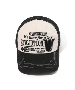 오가프 Revolution 5-Pannel Cap Black