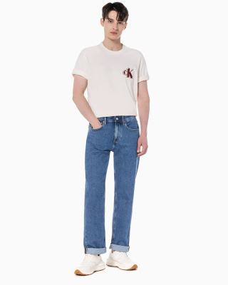 캘빈클라인 진(CALVIN KLEIN JEANS) 남 미드블루 90s 스트레이트핏 데님 J323131 1A4 상품 이미지