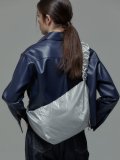 Daily Shirring Bag M Sleek Silver