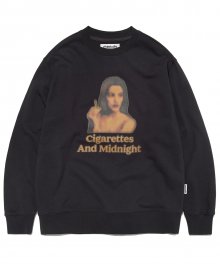 CIGARETTES CREWNECK [CHARCOAL]