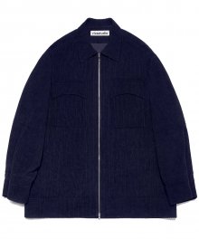 CORDUROY HOUSE JACKET [NAVY]