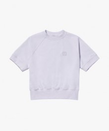 WOMENS CROPPED SWEAT-LAVENDER