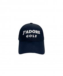 J’adore golf ball-cap 자도르 골프 볼캡 BLACK