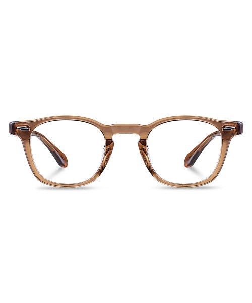 ASHCROFT Ginsberg アシュクロフト度付きメガネ MUSINSA | ASHCROFT Ginsberg 48 slim ver. - Brown Smoke