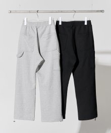 Carpenter Wide Sweat Pants [2 Colors]