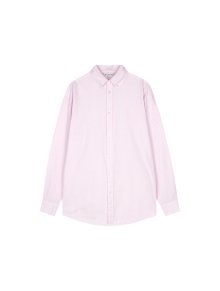 EMBROIDERY OXFORD SHIRT stripe pink