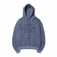 JOHN 3:16  HEAVY HOODIE  BLUE