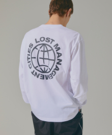 OG COMBO LONG SLV TEE white