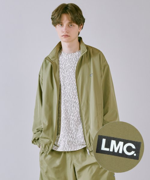 MUSINSA | LMC IDEAL TRACK JACKET olive