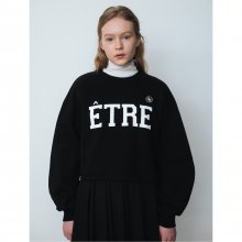 [EDITION8] Cropped Sweatshirts  Black (353141JQ25)
