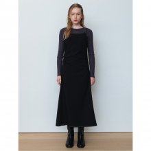 [EDITION8] Shirring Layered Dress  Black (353171JQ15)