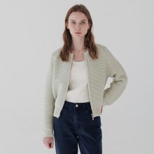 Paul two way zip-up cardigan