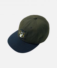 ELECTRICITY M-BADGE BALL CAP _ OLIVE