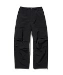 노클(NOCLE) 001 Nylon Pants Black