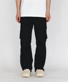 CARGO WIDE FLASH PANTS BLACK