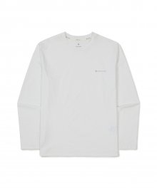 S23SMTTL50 퀵드라이 긴팔 티셔츠 Off White