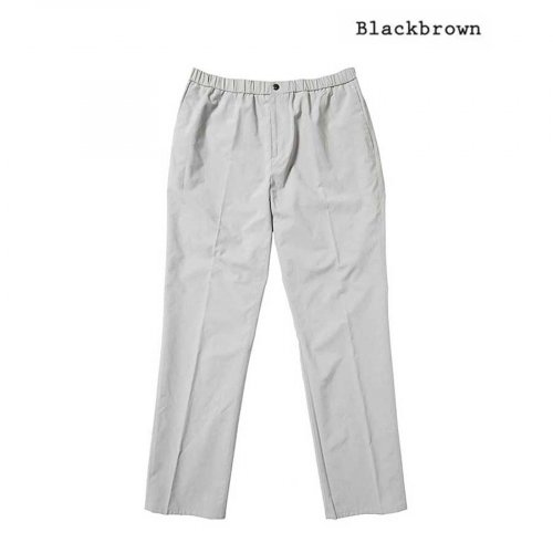 Нейлоновые брюки на резинке [GRAY]