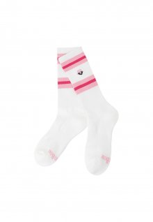 (Women) Multi Stripe Pile Socks_G6LAX23111PIX