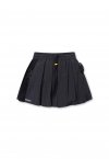Mesh Patched Pleats Skirt (for Women)_G5PAM23531BKX