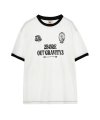 BORE OUT FOOT BALL T-SHIRT WHITE