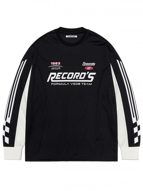 RACING JERSEY L/S TEE [Черный]