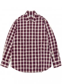 SNAP FLANNEL SHIRTS [RED]